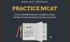 Flyer for MAPS at GT's Practice MCAT.