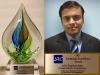 photograph of Arijit Raychowdhury with SRC Technical Excellence Award