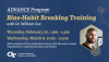 ADVANCE Program Bias-Habit Breaking Training with Dr. William Cox on Thursday, February 23, 1 pm - 4 pm and Wednesday, March 8, 9 am - 12 pm. Both sessions will be conducted on Zoom with the same content. Registration is required and seats are limited.