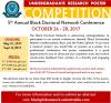 Black Doctoral Network Undergraduate Research Poster Competition flyer