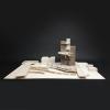 Model by Clay Kiningham titled Fourth and Foundry - Timber Housing Towers in South Boston