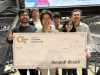 Photo of the "Raccoon Eyes" team, winners of the fall 2022 Capstone Design Expo