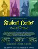 Flyer for Student Center Hiring Info Sessions held October 4th, 5th, and 6th