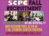 SCPC Fall Recruitment now through 9/5!