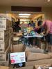 Georgia Tech students, staff, and faculty packing supplies for Puerto Rico Hurricane Maria relief