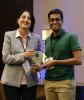 Gururaj Saileshwar (right) was recognized for his Ph.D. dissertation at this year’s International Symposium on Hardware Oriented Security and Trust (HOST).