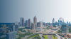 Stylized image of the Atlanta skyline