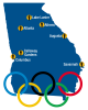 After the Olympics, 65% of Georgia Tech students were able to live on campus.