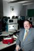 photograph of Joseph L.A. Hughes in ECE 2031 lab
