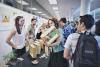Student selling product at 2017 Make 10