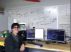 IRIM 2021 SURE REU Student Mark Jimenez in the DART Lab