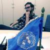 Michael Roytman at the UN compound in Erbil, Iraq in 2014. He presented the Dharma platform -- which was still being developed -- at the WHO regional HQ.