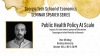 Graphic promoting the speaker series event with a photo of Onur Altindag and black text on a gold patterned background