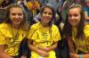 Gracie Weldon, Katie Barry, Johanna Nelson (JC Booth Middle School).