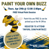 paint your own buzz flyer