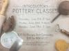 Paper and Clay Introductory Pottery Classes on 6/8,6/16 & 6/19.