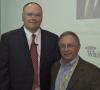 Brian Hancock (L), VP - Supply Chain with Whirlpool Corporation with John Langley