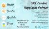 Flyer for the SKY Campus Happiness Retreat, Sept. 21-23, 2019