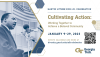 Martin Luther King Jr. Celebration Cultivating Action: Working Together to Achieve a Beloved Community January 9-29 2023 events calendar and more at diversity.gatech.edu/mlk-celebration