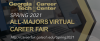 Advertisement for the virtual spring 2021 Career Fair.