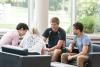 Students talking 