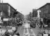 Columbia street in north philadelphia in 1964