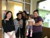 Midori Wasielewski along with her daughter and staff members at the Children's Campus at Georgia Tech 