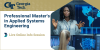 Woman lecturing to class with student in view, text "Professional Master's in Applied System Engineering Live Info Session"