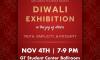 Flyer for the event BAPS Campus Fellowship Diwali Exhibition