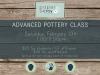 Paper & Clay presents: Advanced Pottery Wheel Class!
