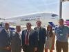 From left: Dr. Stephen Ruffin, Dr. Jimmy Tai, Dr. DImitri Mavris, Dr. Laurence Jacobs, Dr. Katie Schwartz and Dr. Eric Feron