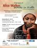 Alice Walker Flyer