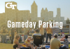 Gameday Parking Banner