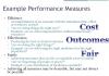 CDC slide- Ex Performance Measures