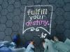 Fulfill your destiny in chalk