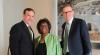 Dean Royster at World Affairs Council Board Meeting with Clyde Tuggle of The Coca-Cola Company and David Abney of UPS