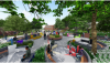 rendering of divine nine plaza design