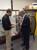 Dr. John P. Holdren tours the Georgia Tech Manufacturing Institute 2
