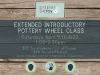 Paper & Clay presents: 3 Week Pottery Course!