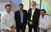 Todd McDevitt, Ravi Bellamkonda, Ross Ethier and Krishnendu Roy