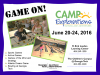 Camp Explorations - Game On!