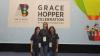 ECE students Delgermaa Nergui, Caitlyn Caggia, and Lakshmi Raju attended the Grace Hopper Celebration of Women in Computing in October 2016. 