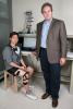 Prof. Omer Inan is developing knee listening device