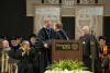 John Portman, Bud Peterson at Commencement Dec. 2012