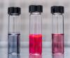Vials containing hairy nanoparticles