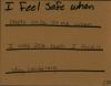 I Feel Safe When