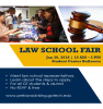 Advertisement for the 1/30/18 GT Law School Fair