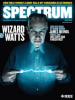 photograph of IEEE Spectrum cover - Jim Meindl the Wizard of Watts