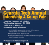 Internship & Co-op Fair Flyer