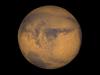 Mars true-color globe showing Terra Meridiani